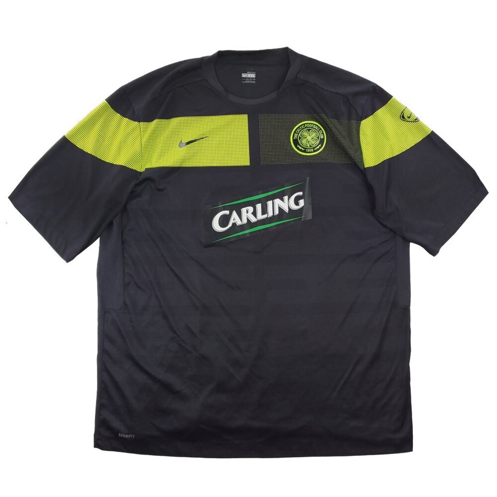 Celtic Football Club Soccer Jersey Nike Fit Dry Training Shirt Carling Men's XXL